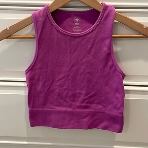 Aura tank top Girls Size M/L Purple